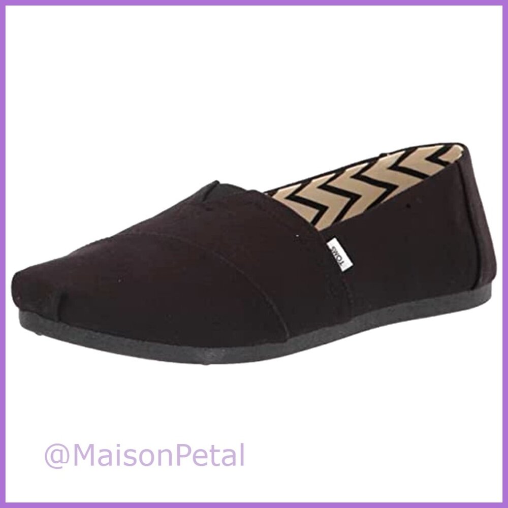 Recycled Cotton Canvas Espadrilles Slip-On Loafers